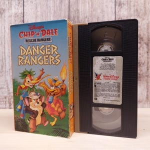 Chip 'n' Dale Rescue Rangers - Danger Rangers | Używana kaseta VHS | Klasyczny film kolekcjonerski