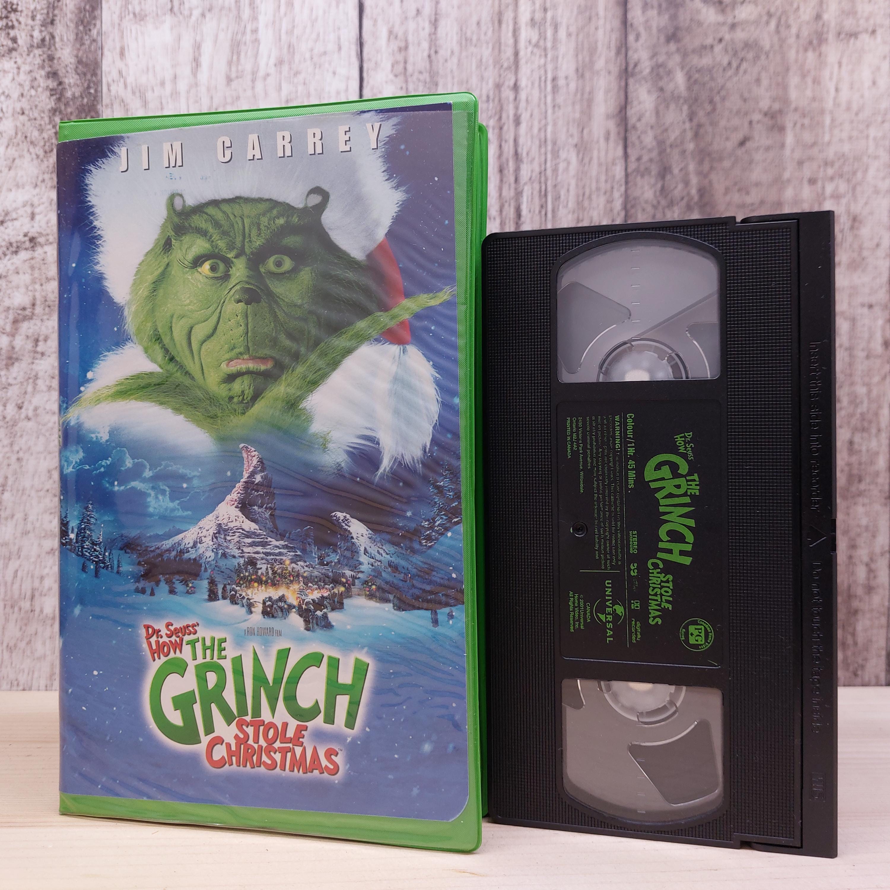 How the Grinch Stole Christmas (2000) | Used VHS Tape | Classic Movie Collectible