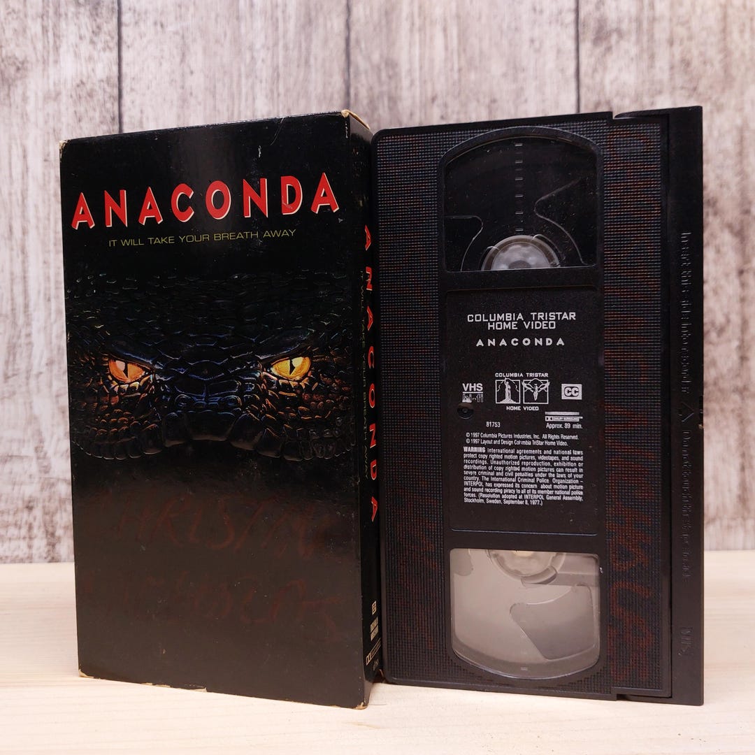 Anaconda [VHS] - Thriller Mit Riesenschlange Im Amazonas Dschungel