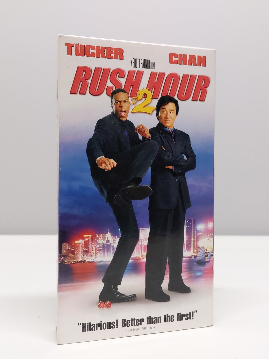 Rush Hour 2 2001 VHS Tape Vintage Retro Movie Collector Video Store ...
