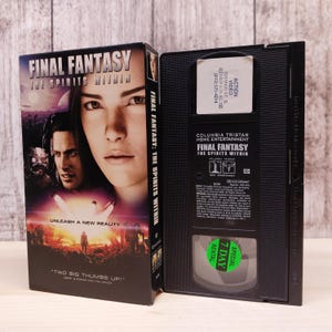 Final Fantasy: The Spirits Within (2001) | Used VHS Tape | Classic Movie Collectible
