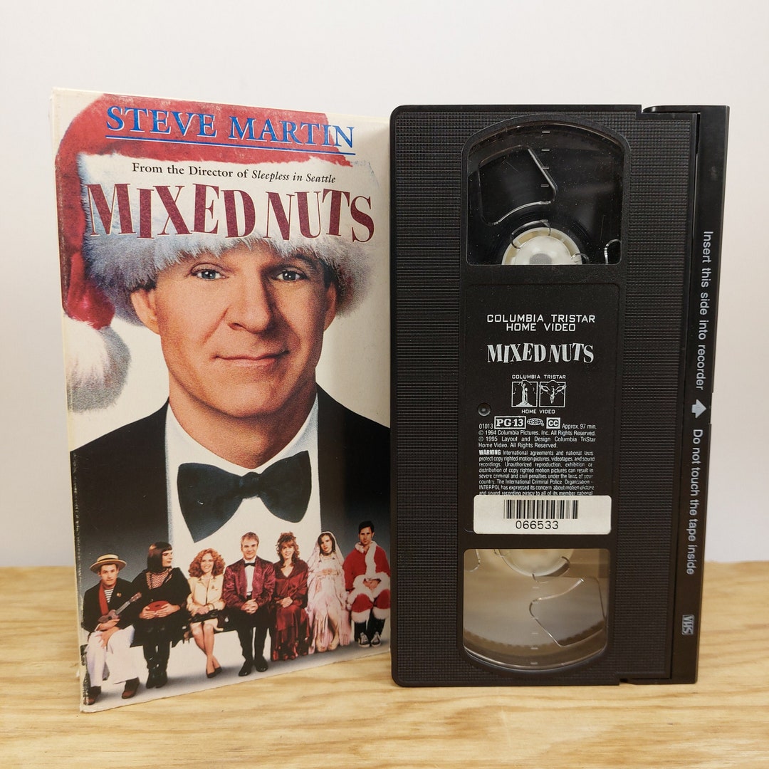 Mixed Nuts 1994 Used VHS Tape Comedy Drama Steve Etsy