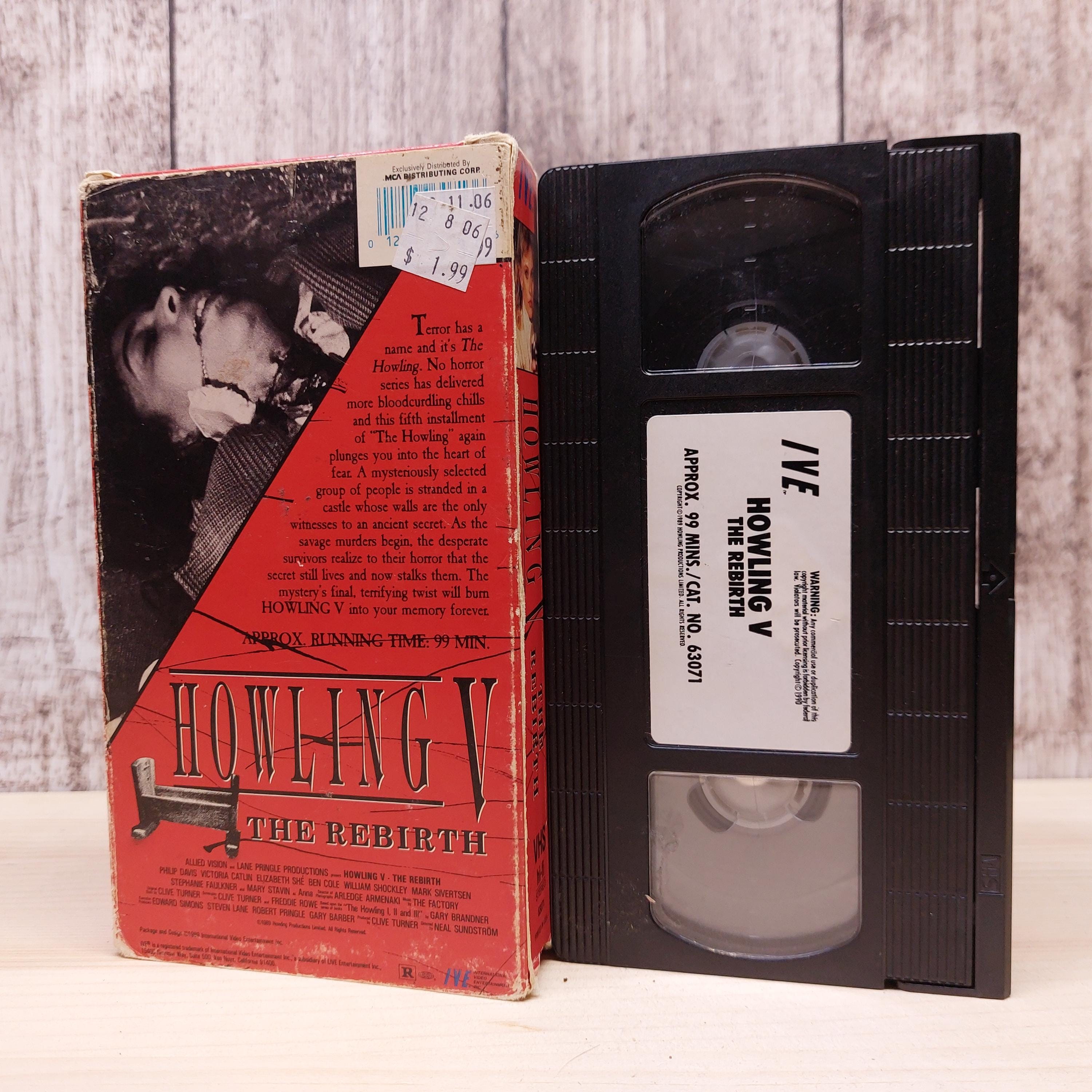 Howling V: the Rebirth (1989) | Used VHS Tape | Classic