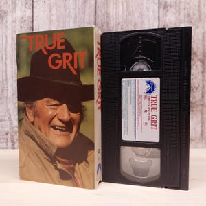 True Grit (1969) | Used VHS Tape | Classic Movie Collectible
