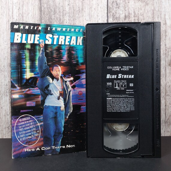 Blue Streak 1999 Used VHS Tape Free Shipping on Etsy UK