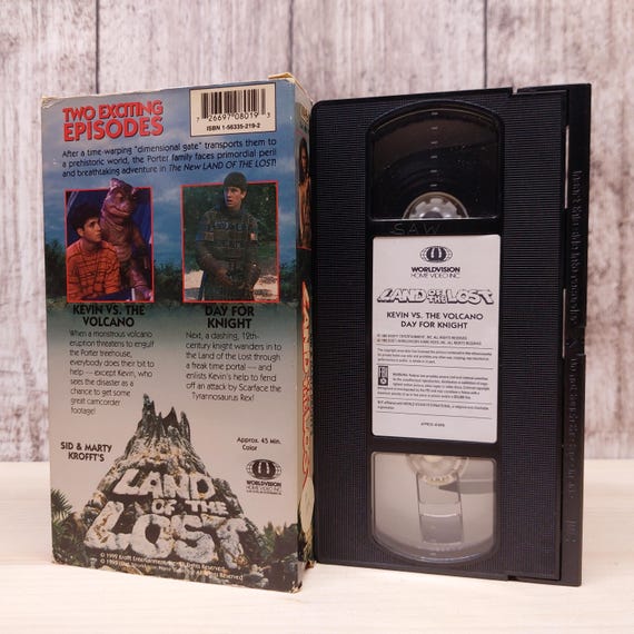 Land of the Lost VHS Tape: Kevin Vs. Volcano / Day for