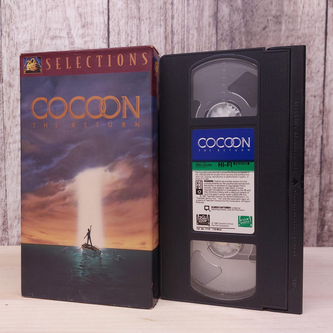 Cocoon The Return 1988 Vintage Vhs Tape Retro Movie Collectible