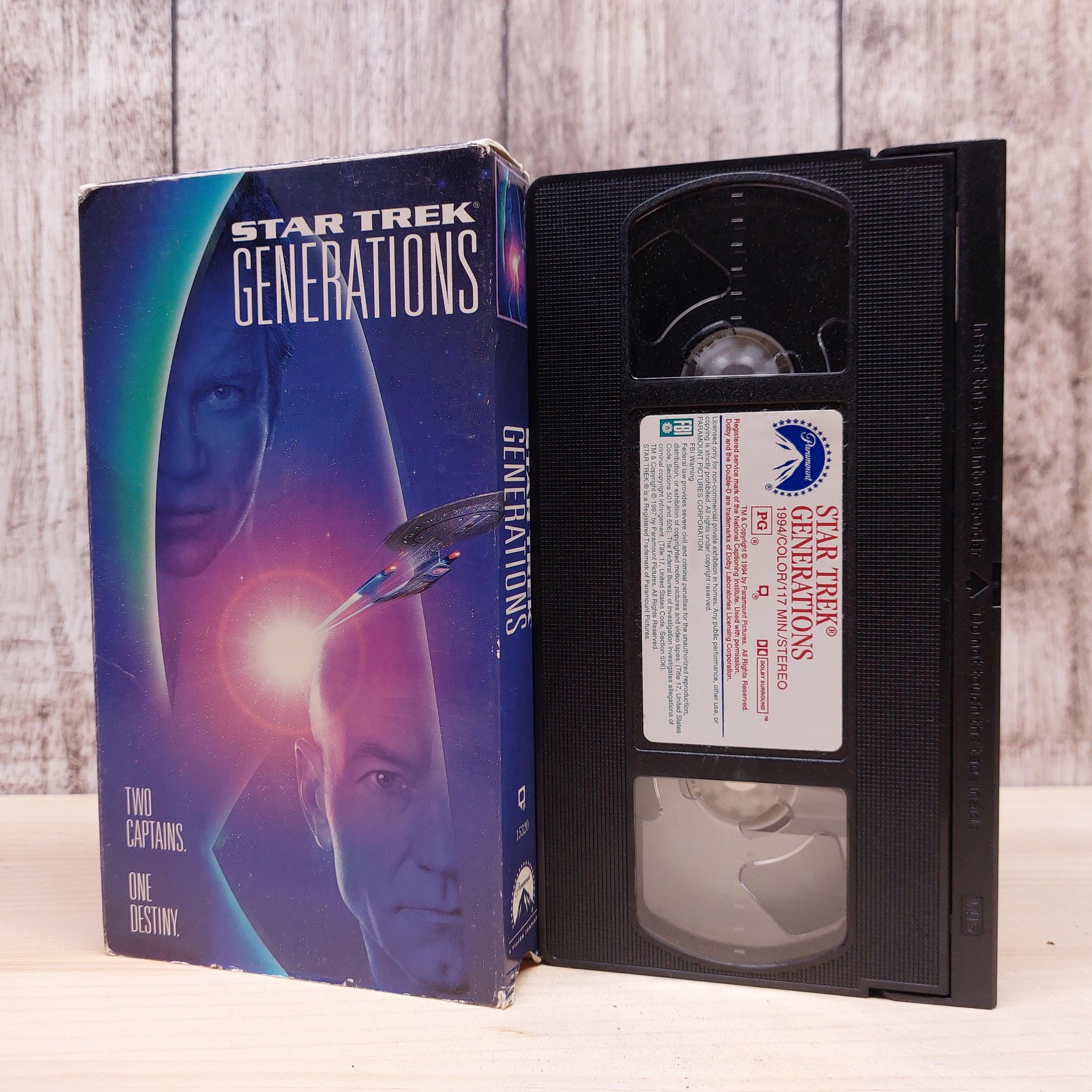 Star Trek: Generations (1994) | Used VHS Tape | Classic