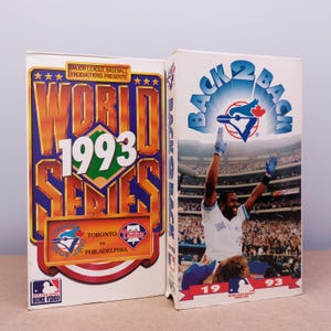 Toronto Blue Jays | Lote de 2 (DUAS) fitas VHS usadas