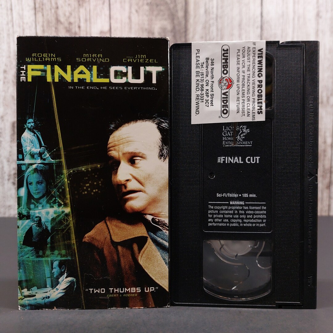 The Final Cut 2004 Used VHS Tape Scifi Thriller Etsy