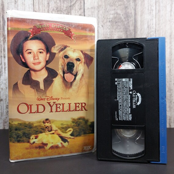 Old Yeller 1957 Vintage Used VHS Tape Free Shipping on Etsy