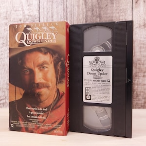 Quigley Down Under (1990) | Used VHS Tape | Classic Movie Collectible