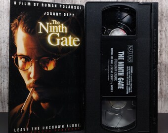 The Ninth Gate 1999 Screener Vintage Used Vhs Tape Etsy