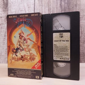 Il gioiello del Nilo (1985) / Nastro VHS usato / Film classico da collezione