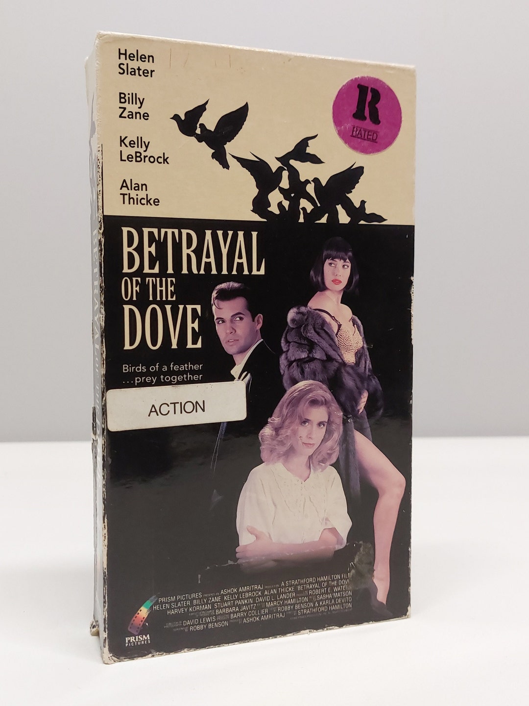 VHS Tape Betrayal of the Dove 1993 Nostalgic Movie Etsy