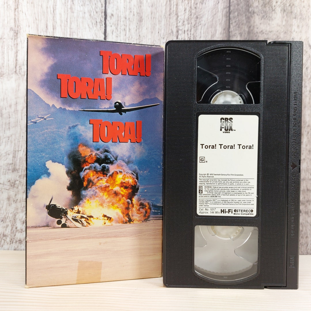 Tora Tora Tora 1970 Used VHS Tape War Drama Martin Etsy