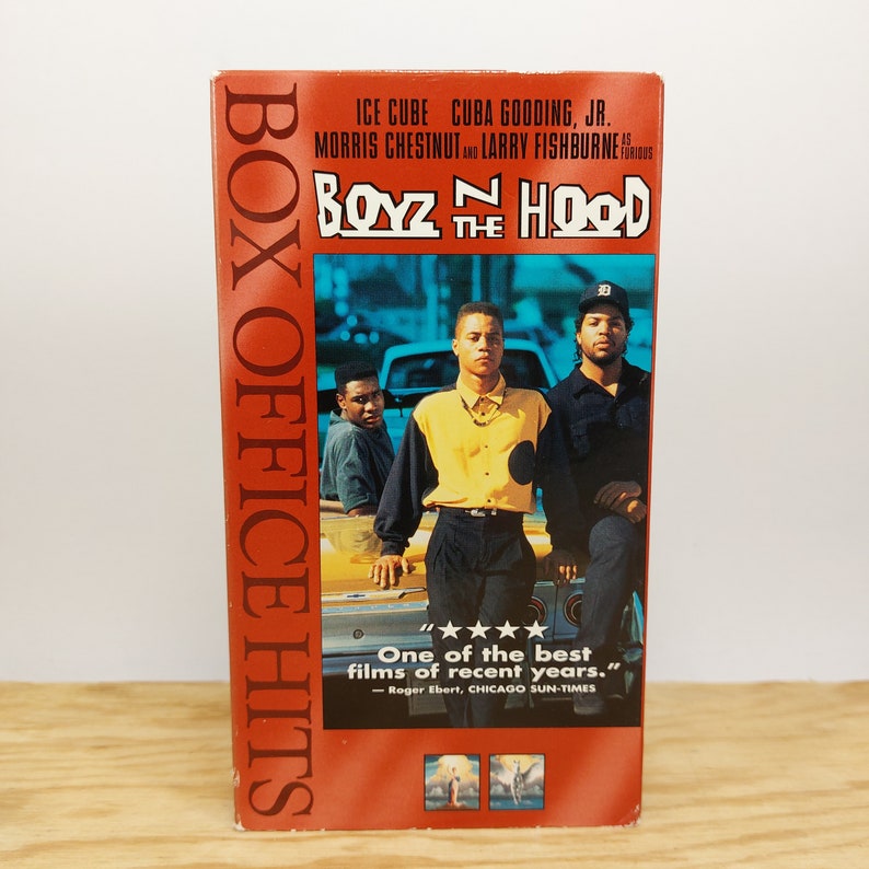 Boyz N the Hood 1991 Vintage VHS Tape Free Shipping on Etsy Singapore