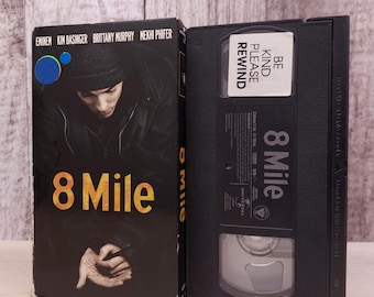 8 Mile (2002) | Used VHS Tape | Classic Movie Collectible