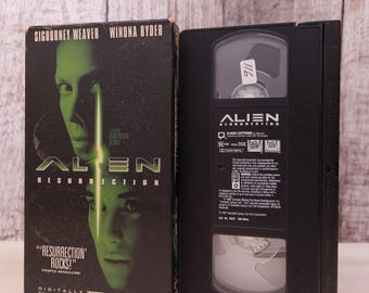 Alien: A Ressurreição (1997) | Fita VHS Usada | Colecionável de Filmes Clássicos