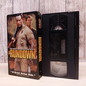 The Rundown (2003) | Used VHS Tape | Classic Movie Collectible