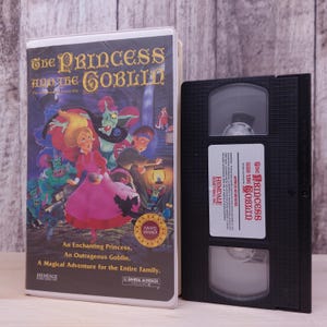 La princesa y el duende (1991) / Cinta VHS usada / Película clásica coleccionable