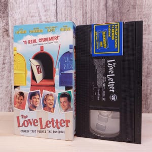 La carta de amor (1999) / Cinta VHS usada / Película clásica coleccionable
