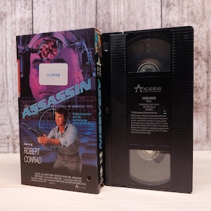 Assassin (1986) | Used VHS Tape | Classic Movie Collectible