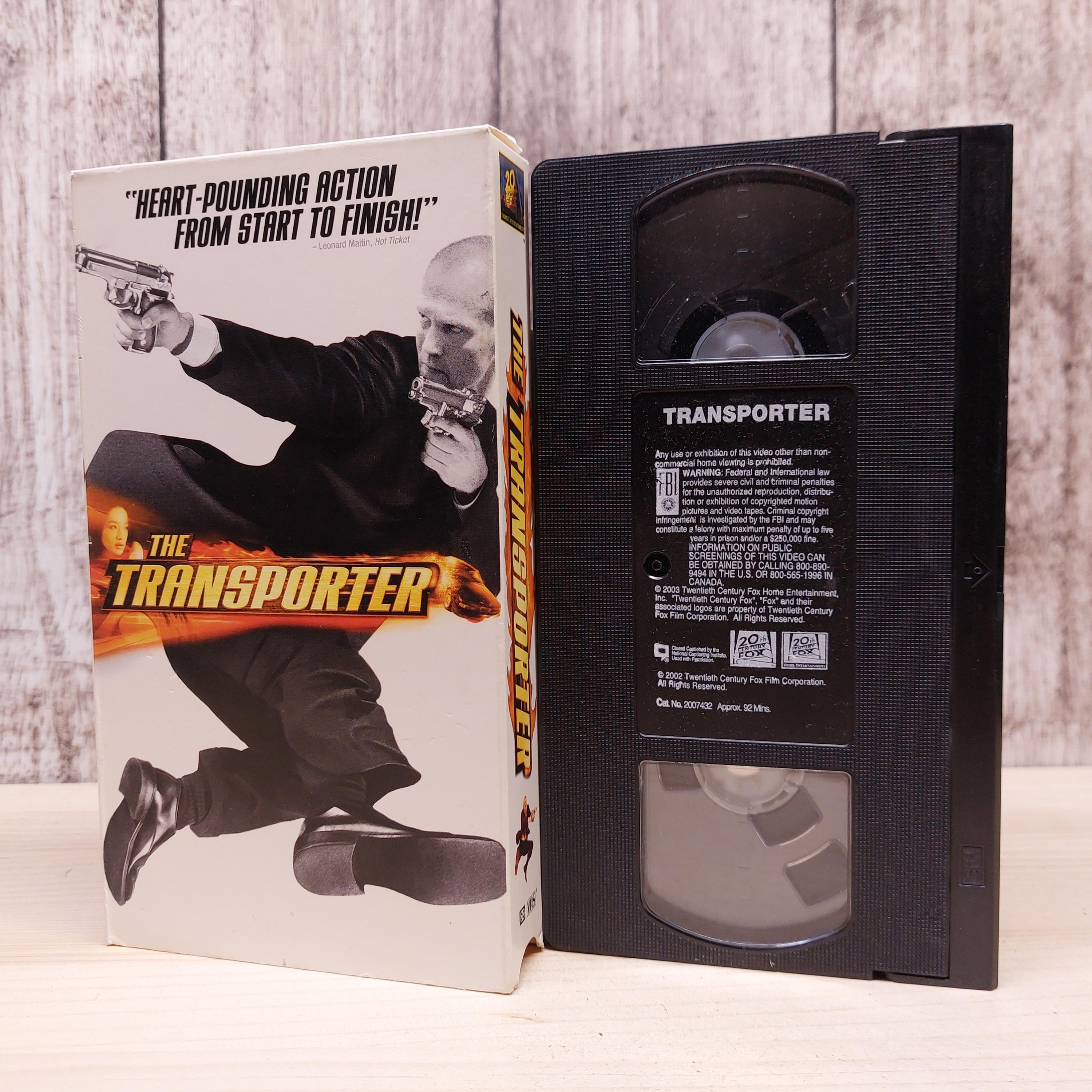 The Transporter (2002) Used VHS Tape Classic Movie Collectible
