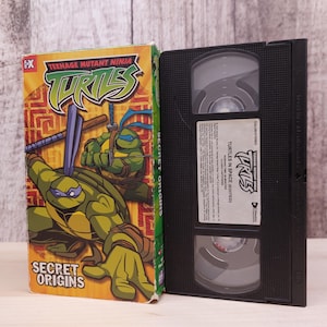 Teenage Mutant Ninja Turtles: Secret Origins | Used VHS Tape | Classic Movie Collectible