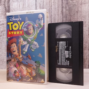 Toy Story (1995) | Fita VHS usada | Colecionável de filmes clássicos