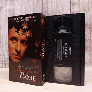 The Game (1997) | Used VHS Tape | Classic Movie Collectible