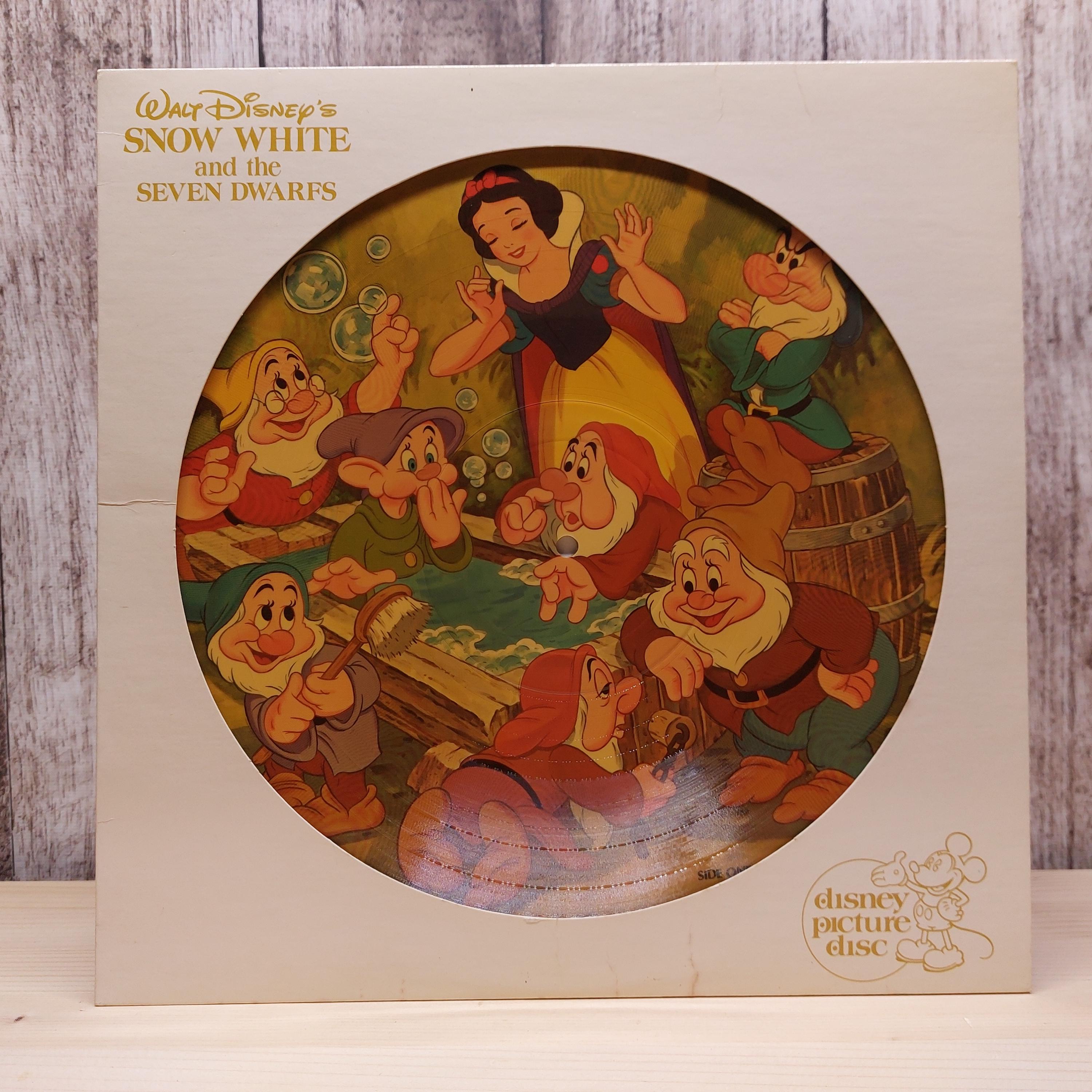 Vintage Snow White Picture Disc Vinyl LP (1980) | Used