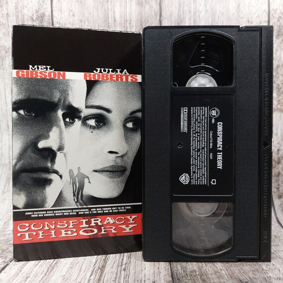 Conspiracy Theory 1997 Vintage VHS Tape Free Shipping on - Etsy