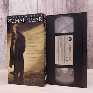 Primal Fear (1996) | Used VHS Tape | Classic Movie Collectible