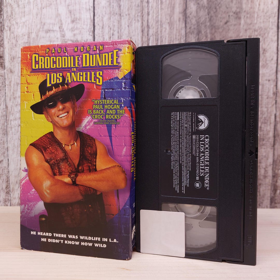 Crocodile Dundee in Los Angeles (2001) | Used VHS Tape | Classic Movie