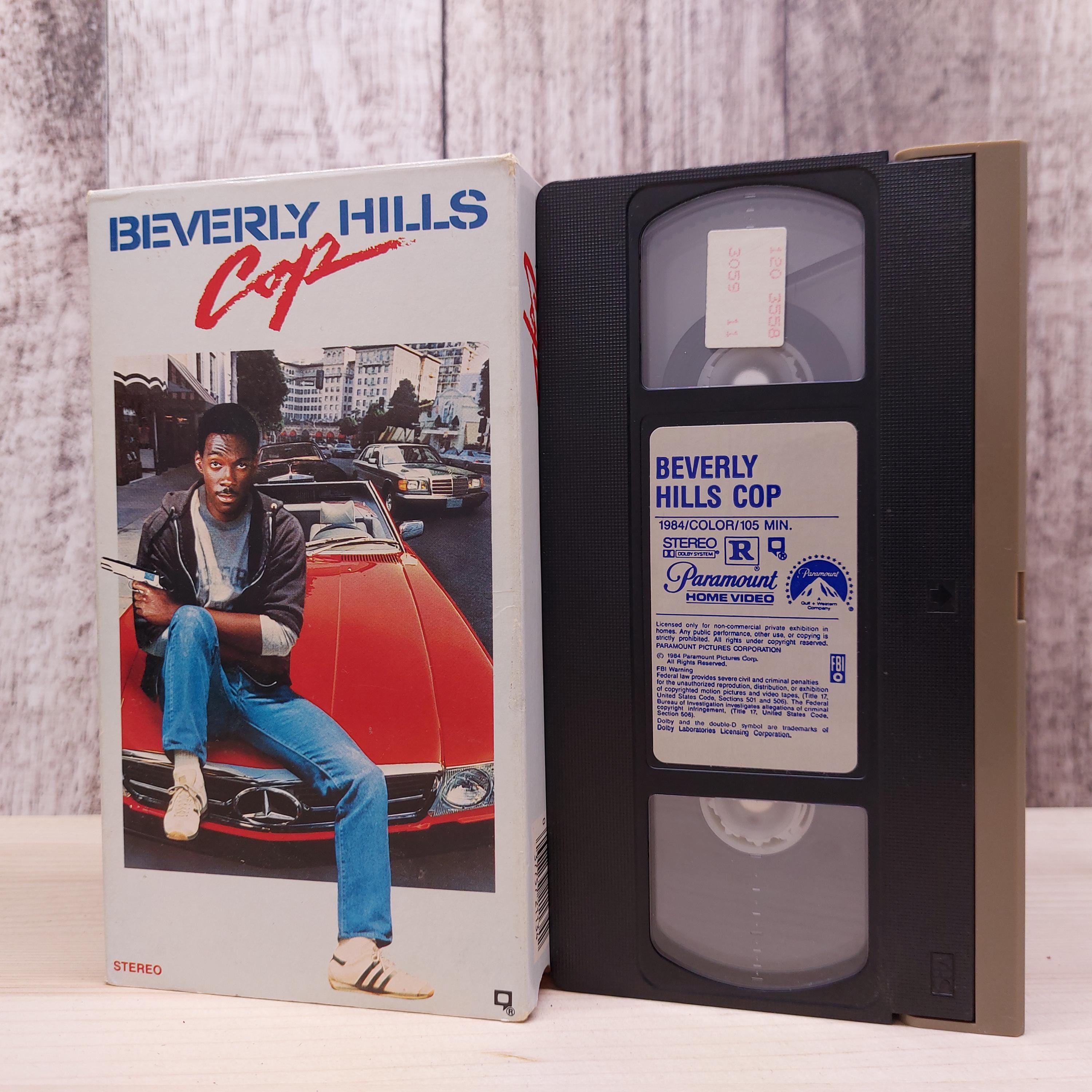 Beverly Hills Cop (1984) | Used VHS Tape | Classic Movie Collectible