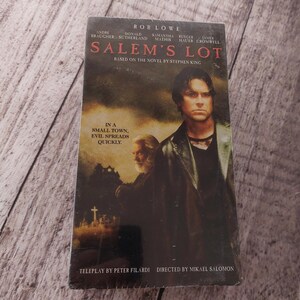 Salems Lot VHS 2004 Factory Sealed NEW Studio Watermark Stephen King Horror Rare