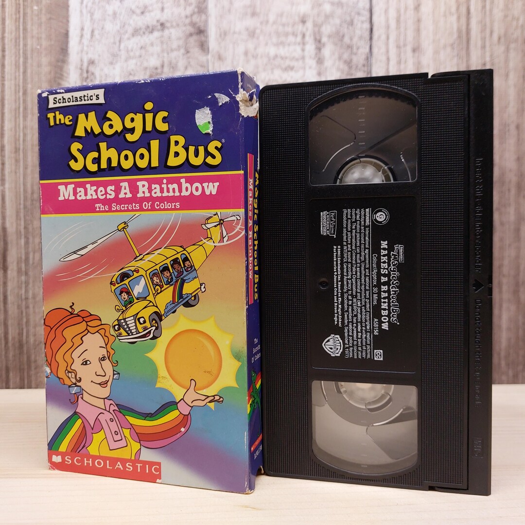 The Magic School Bus - Makes a Rainbow (2001) | Used VHS Tape | Classic ...