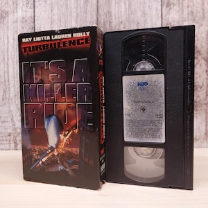 Turbulence (1997) | Used VHS Tape | Classic Movie Collectible