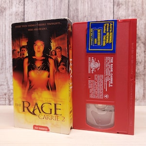 The Rage: Carrie 2 (1999) | Used VHS Tape | Classic Movie Collectible