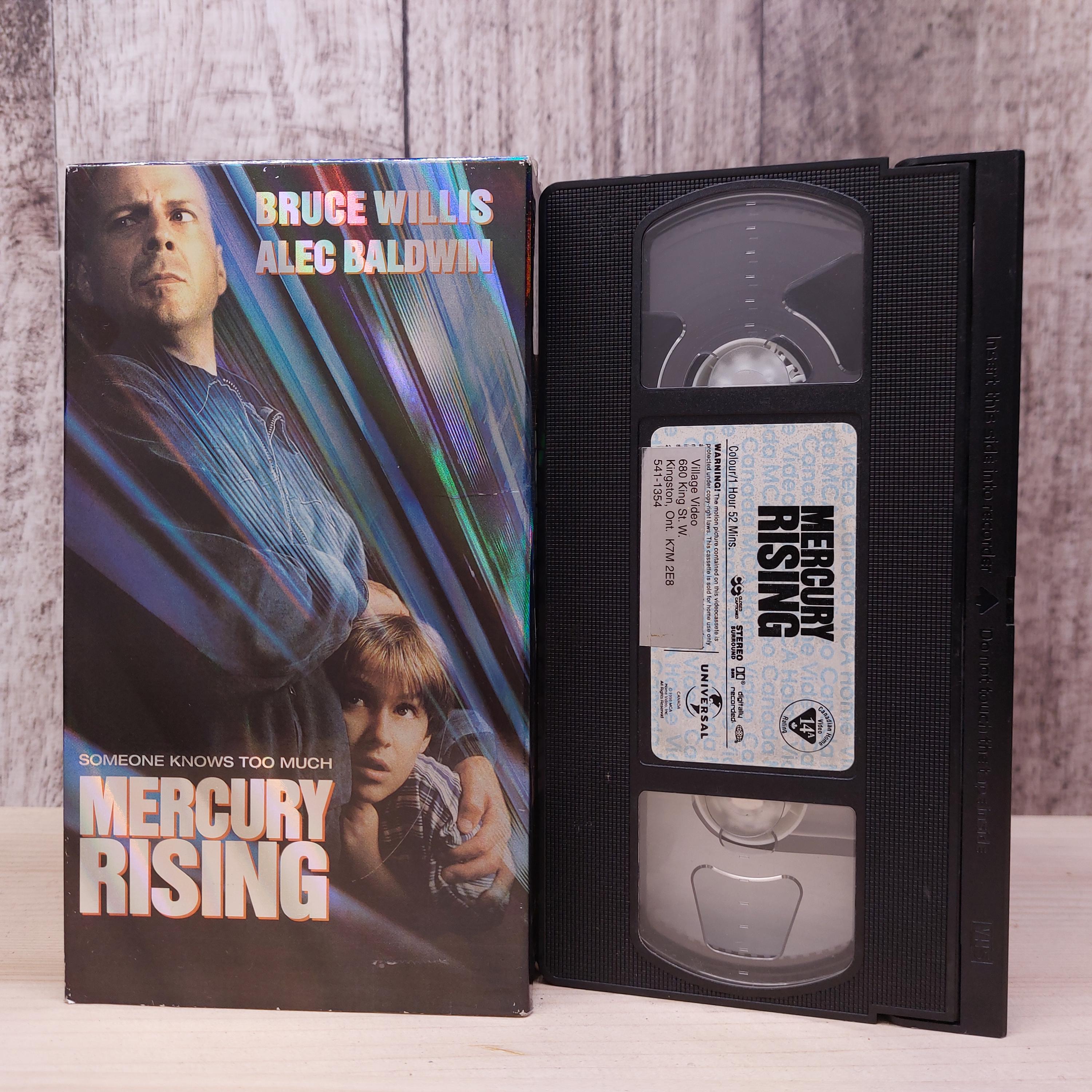Mercury Rising (1998) | Used VHS Tape | Classic Movie Collectible