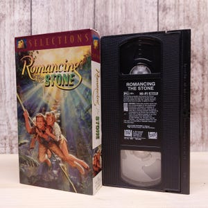 All&#39;inseguimento della pietra verde (1984) / Nastro VHS usato / Film classico da collezione