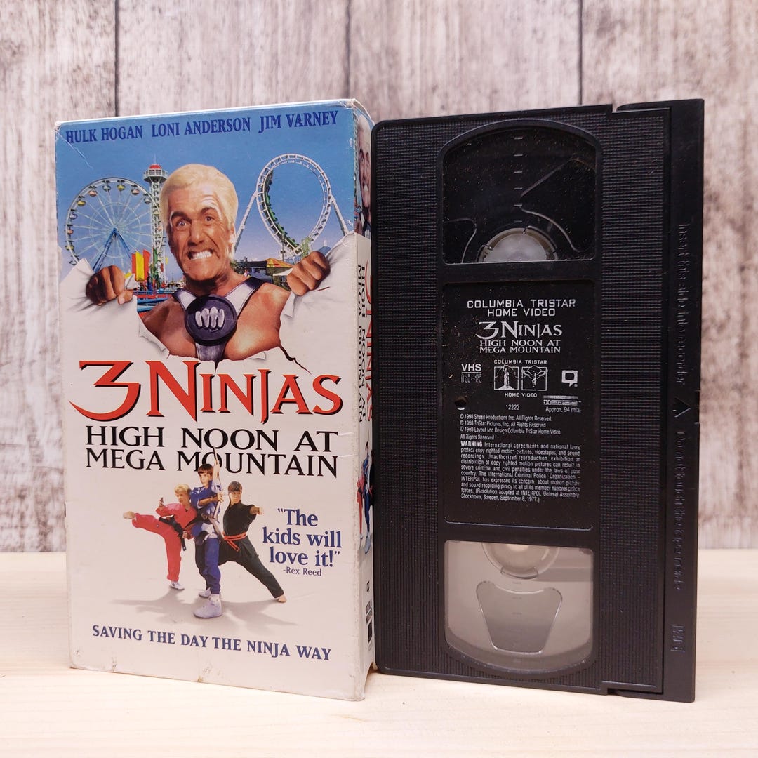 3 Ninjas High Noon At Mega Mountain Trailer 3 Ninjas: High Noon at Mega Mountain (1998) | Used VHS Tape | Classic