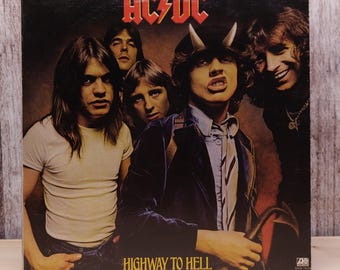 Original AC/DC Highway To Hell Vinyl Record LP 1979 Album