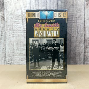 Mr. Smith Goes to Washington (1939) Brand New / Factory Sealed Vintage VHS Tape | Classic Movie Collectible