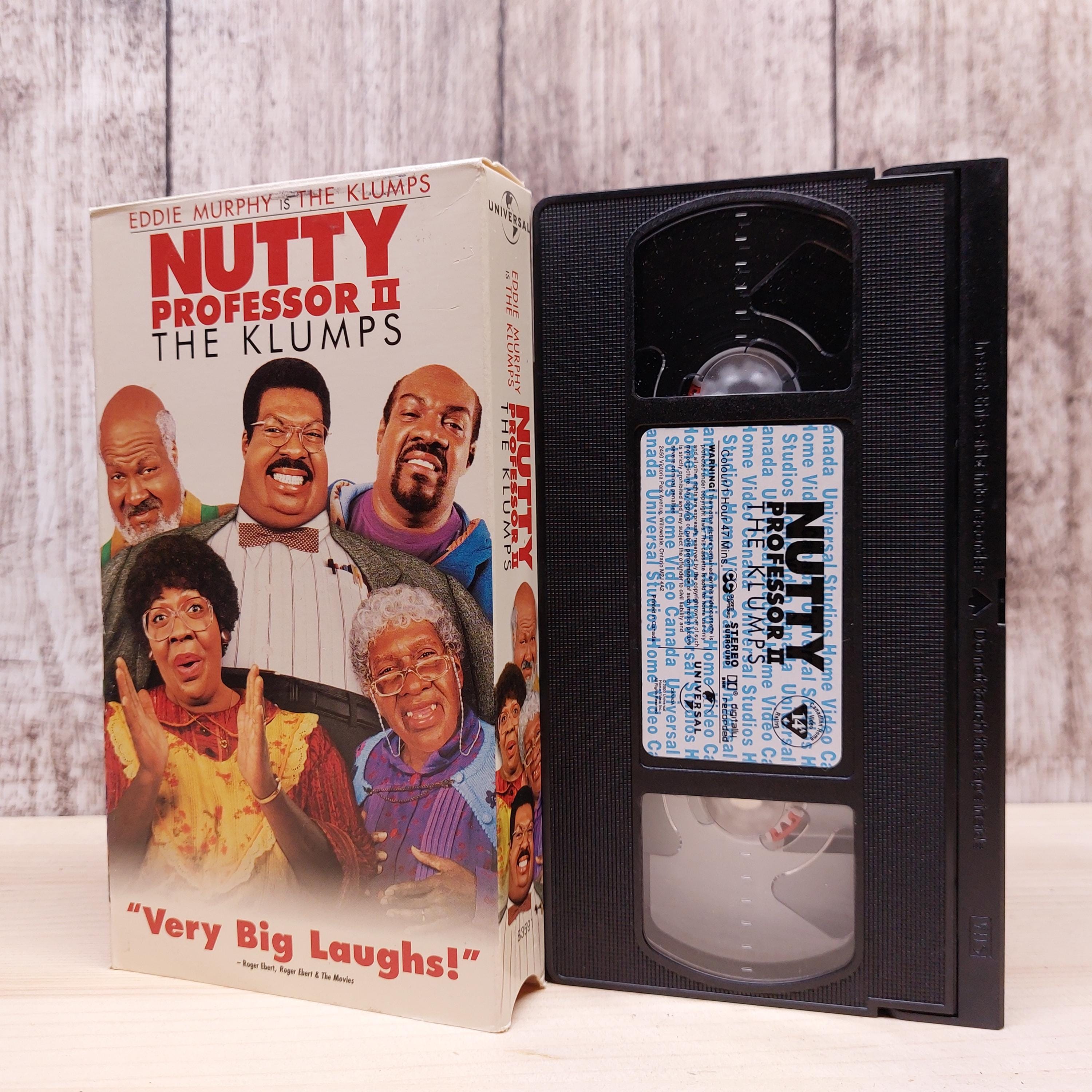Nutty Professor II: The Klumps (2000) | Used VHS Tape | Classic Movie Collectible