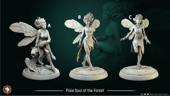 Fairies and Woodsprites by Dennis AKA Donovan on Etsy