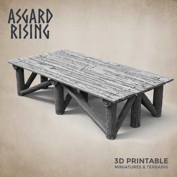 Town Square Platform | Market Platforms Full Set of 3 | 32mm | Asgard Rising