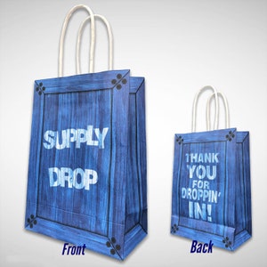 Battle Gamer Loot Party Gift Bags (6 or 12 pack)