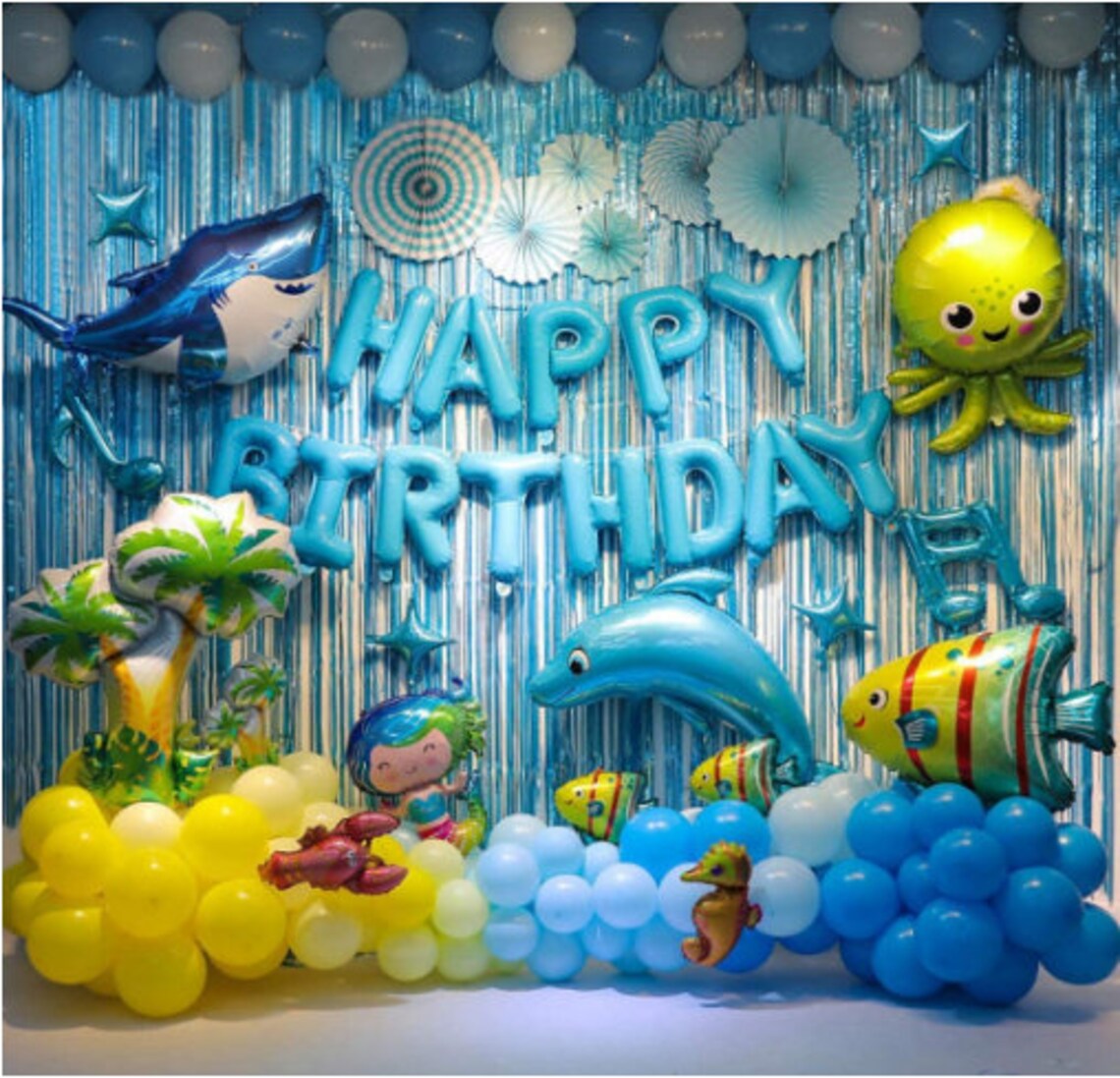 theme ocean anniversaire